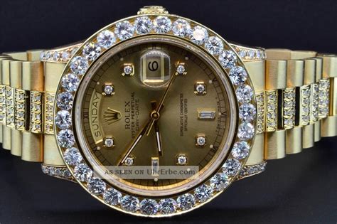 rolex herrenuhr gold mit diamanten